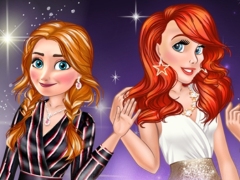 Elsa ve Anna Podyum Yry